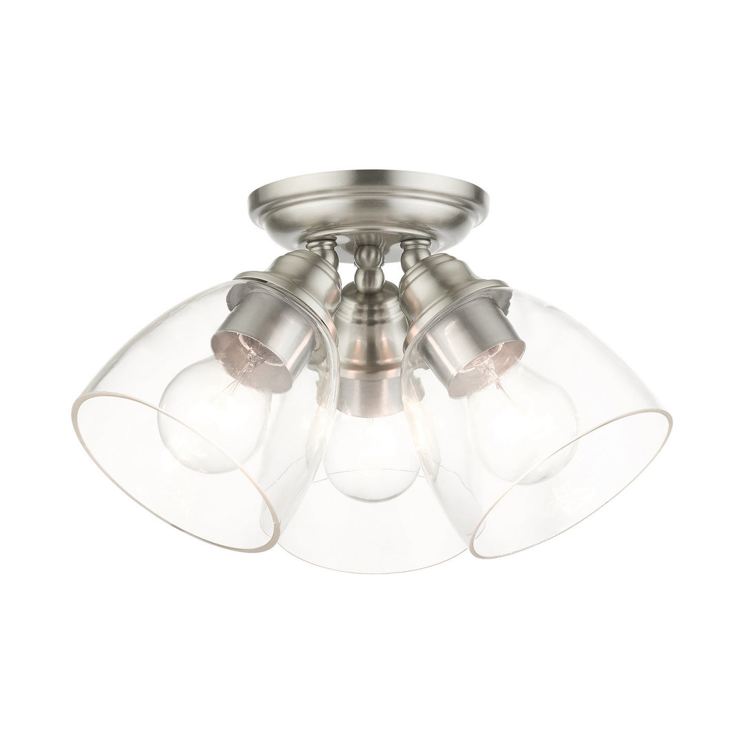 Livex Montgomery 46339-91 Ceiling Light - Brushed Nickel