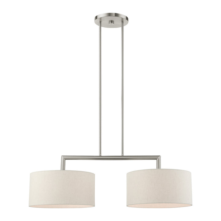 Livex Meridian 49292-91 Pendant Light - Brushed Nickel