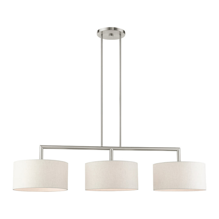 Livex Meridian 49293-91 Pendant Light - Brushed Nickel