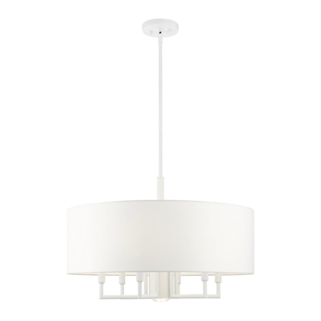 Livex Meridian 49376-03 Chandelier Light - White