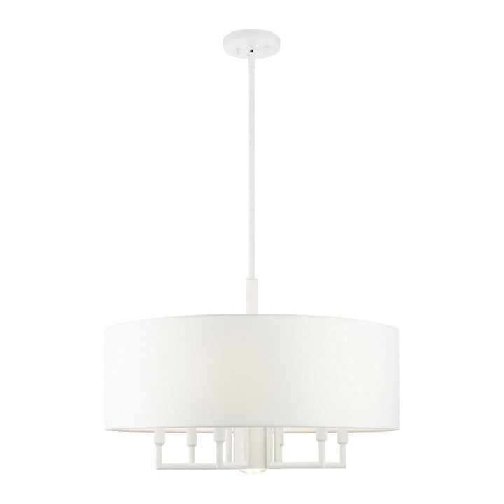 Livex Meridian 49376-03 Chandelier Light - White