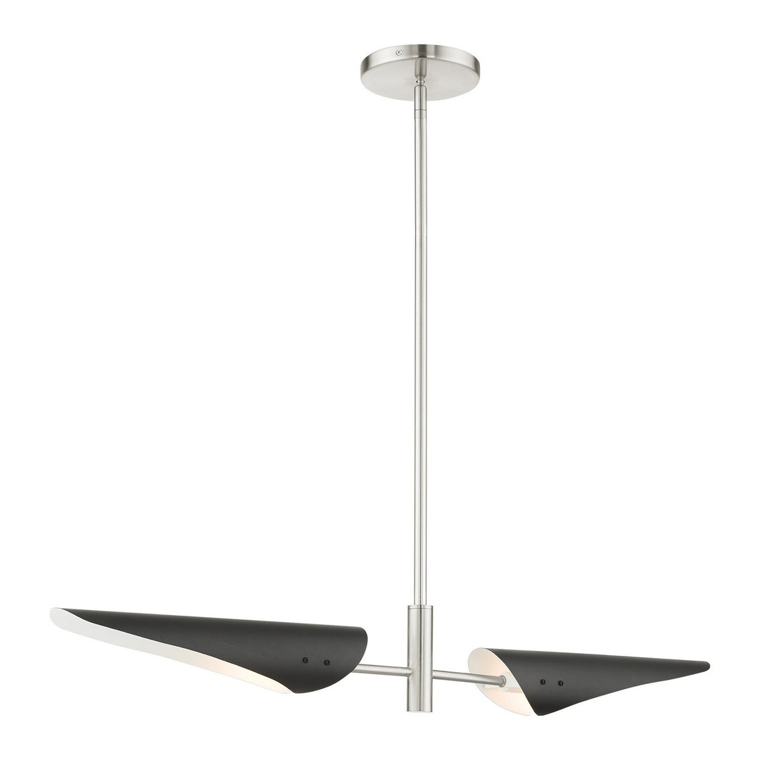Livex Capistrano 49492-91 Pendant Light - Brushed Nickel