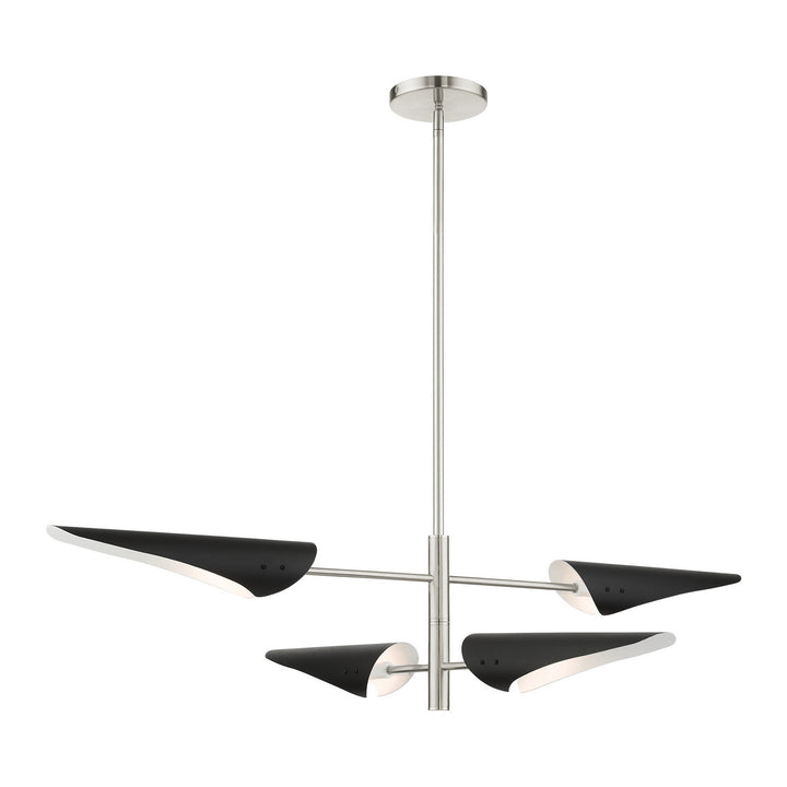 Livex Capistrano 49494-91 Pendant Light - Brushed Nickel