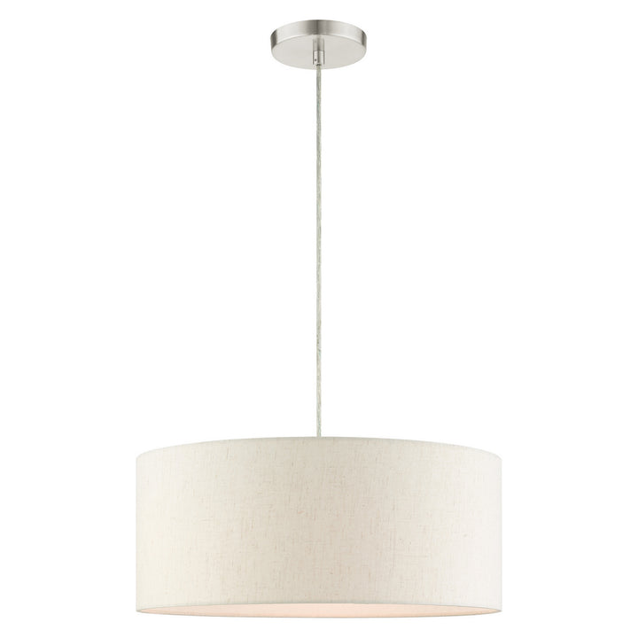 Livex Blossom 49802-91 Pendant Light - Brushed Nickel