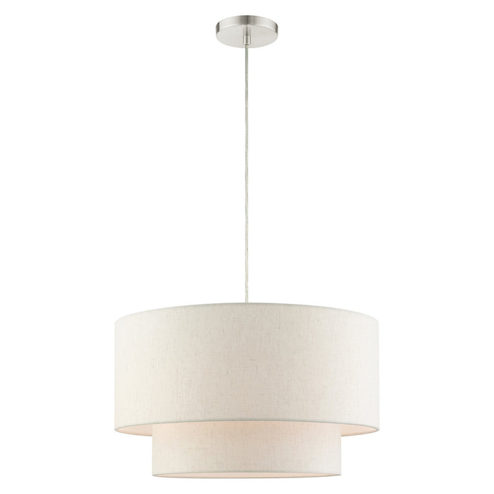 Livex Blossom 49803-91 Pendant Light - Brushed Nickel