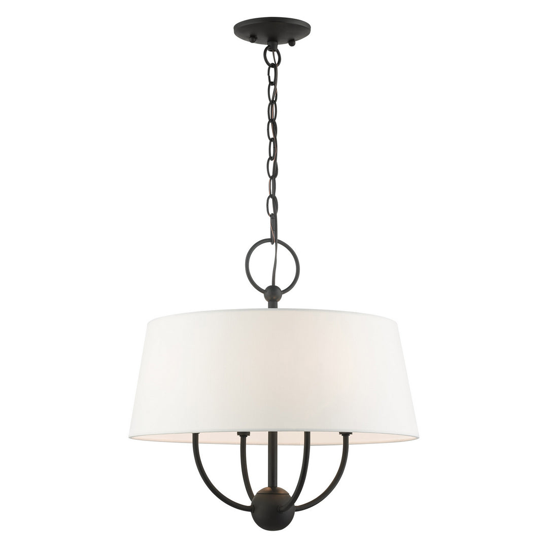 Livex Ridgecrest 49844-04 Chandelier Light - Black
