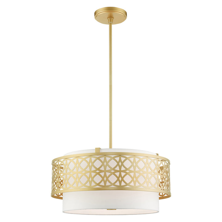 Livex Calinda 49865-33 Pendant Light - Soft Gold