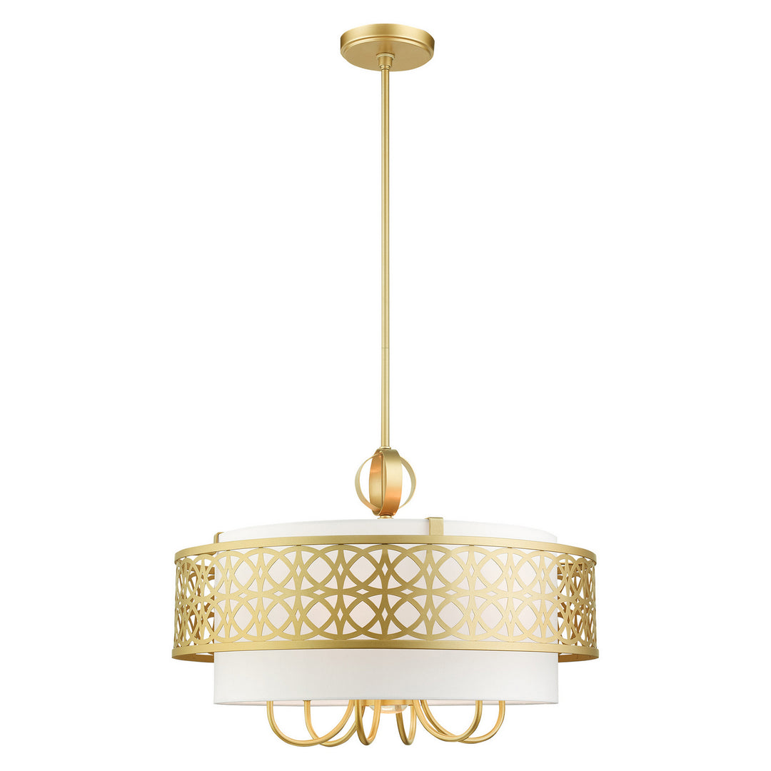 Livex Calinda 49866-33 Chandelier Light - Soft Gold