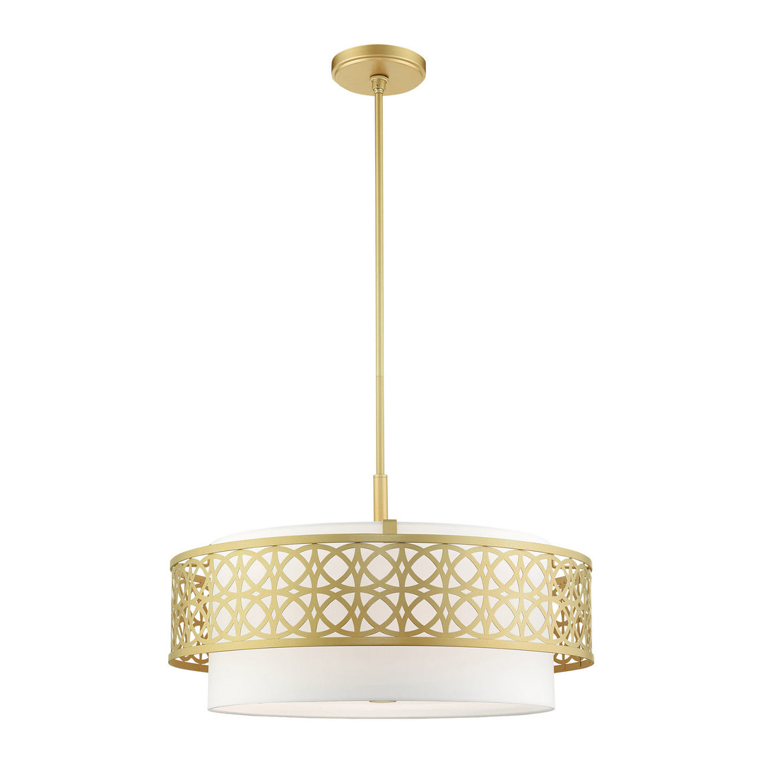 Livex Calinda 49870-33 Chandelier Light - Soft Gold