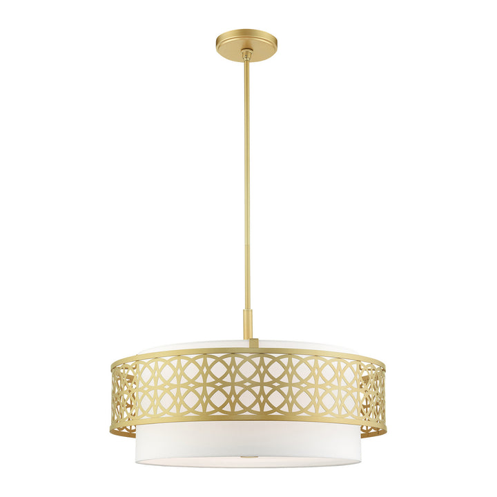 Livex Calinda 49870-33 Chandelier Light - Soft Gold