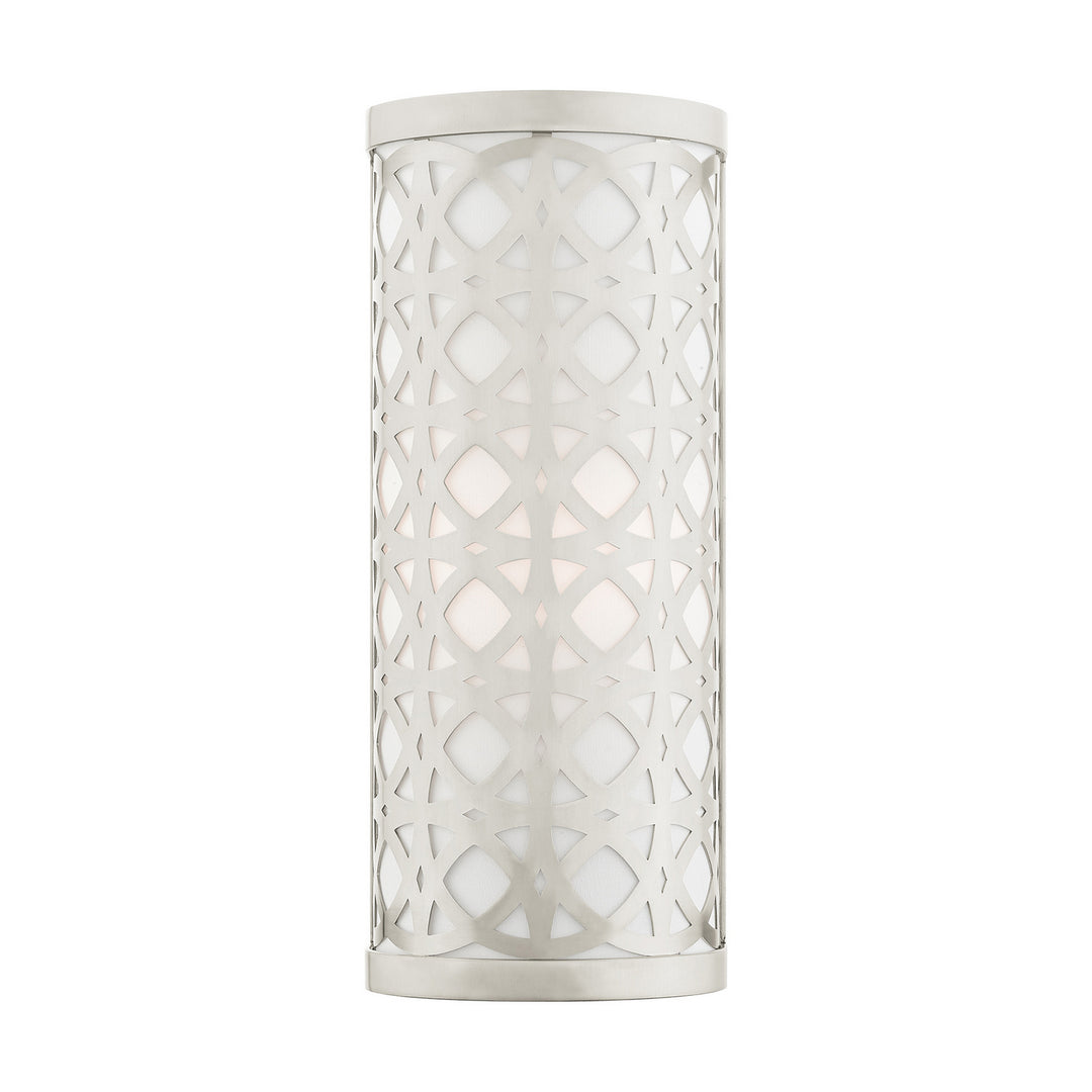 Livex Calinda 49878-91 Wall Sconce Light - Brushed Nickel