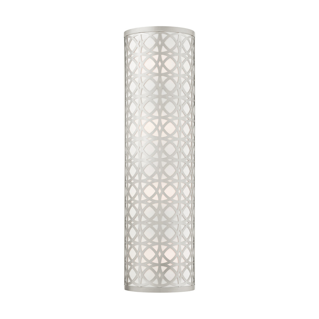 Livex Calinda 49880-91 Wall Sconce Light - Brushed Nickel