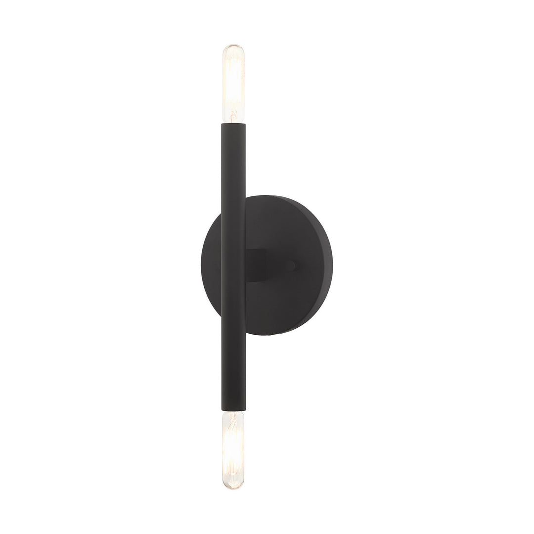 Livex Copenhagen 51172-04 Wall Sconce Light - Black