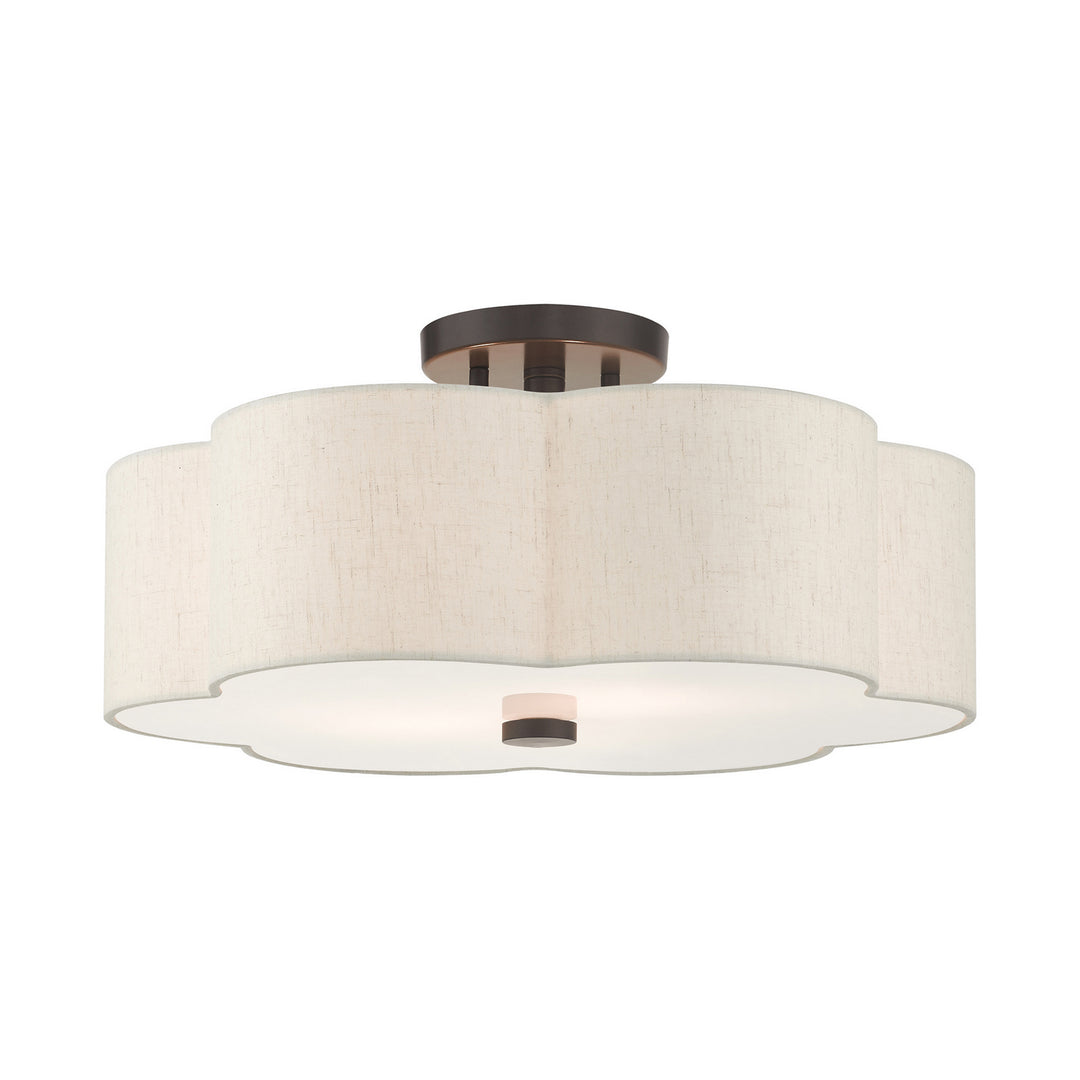 Livex Solstice 58064-92 Ceiling Light - English Bronze