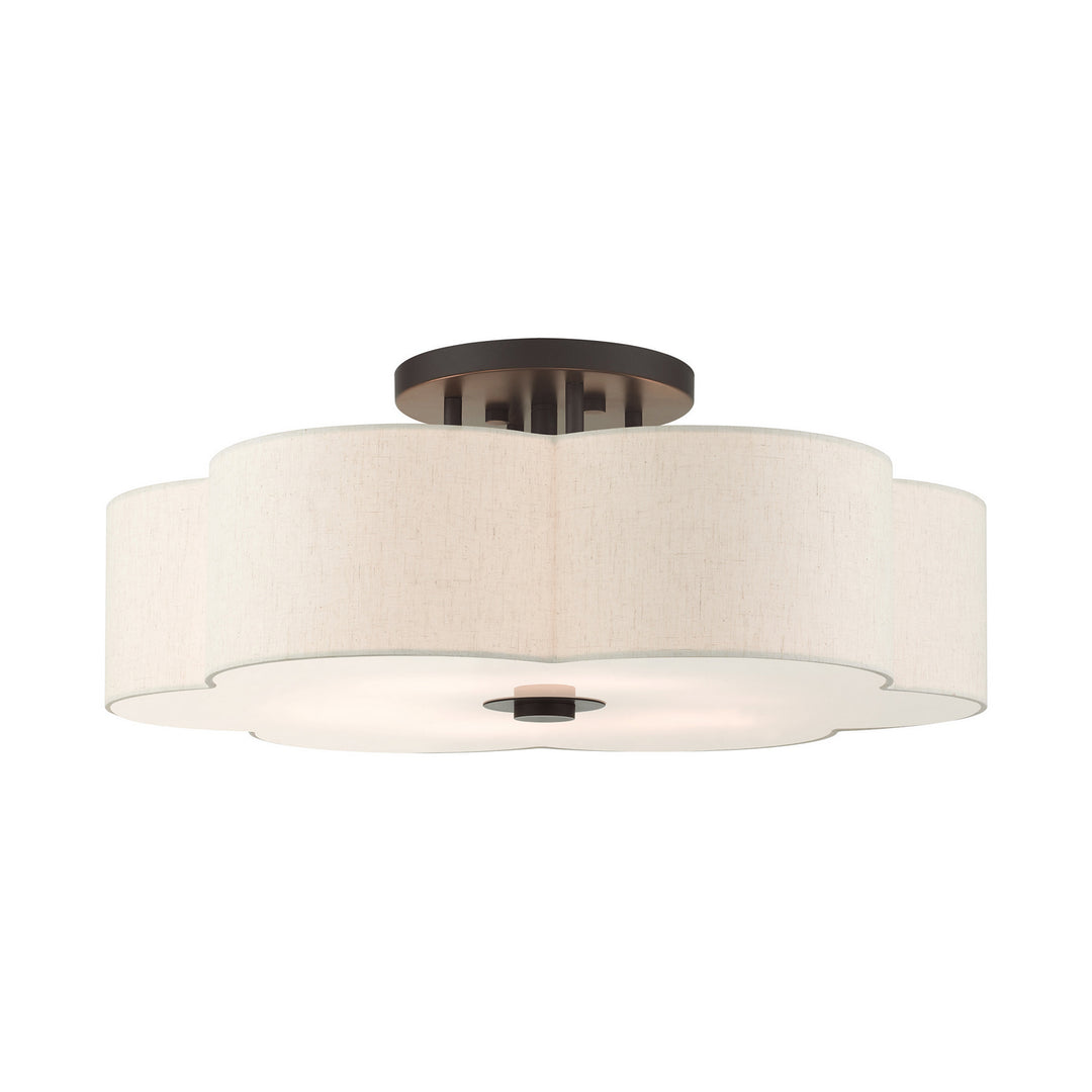 Livex Solstice 58069-92 Ceiling Light - English Bronze