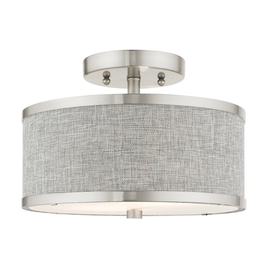 Livex Park Ridge 60421-91 Ceiling Light - Brushed Nickel