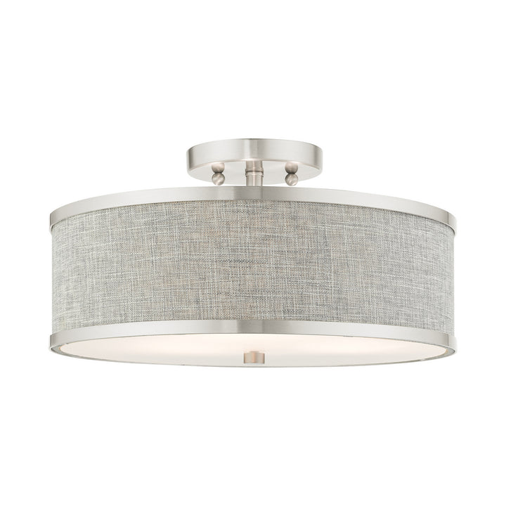 Livex Park Ridge 60423-91 Ceiling Light - Brushed Nickel