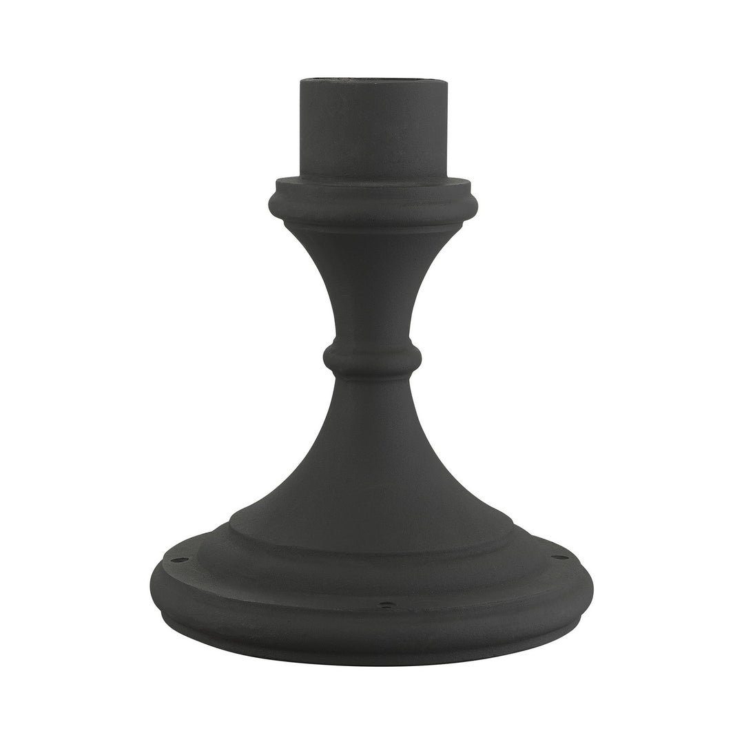 Livex Lighting 7500-14  Outdoor Pier Mount Adapters Outdoor Textured Black