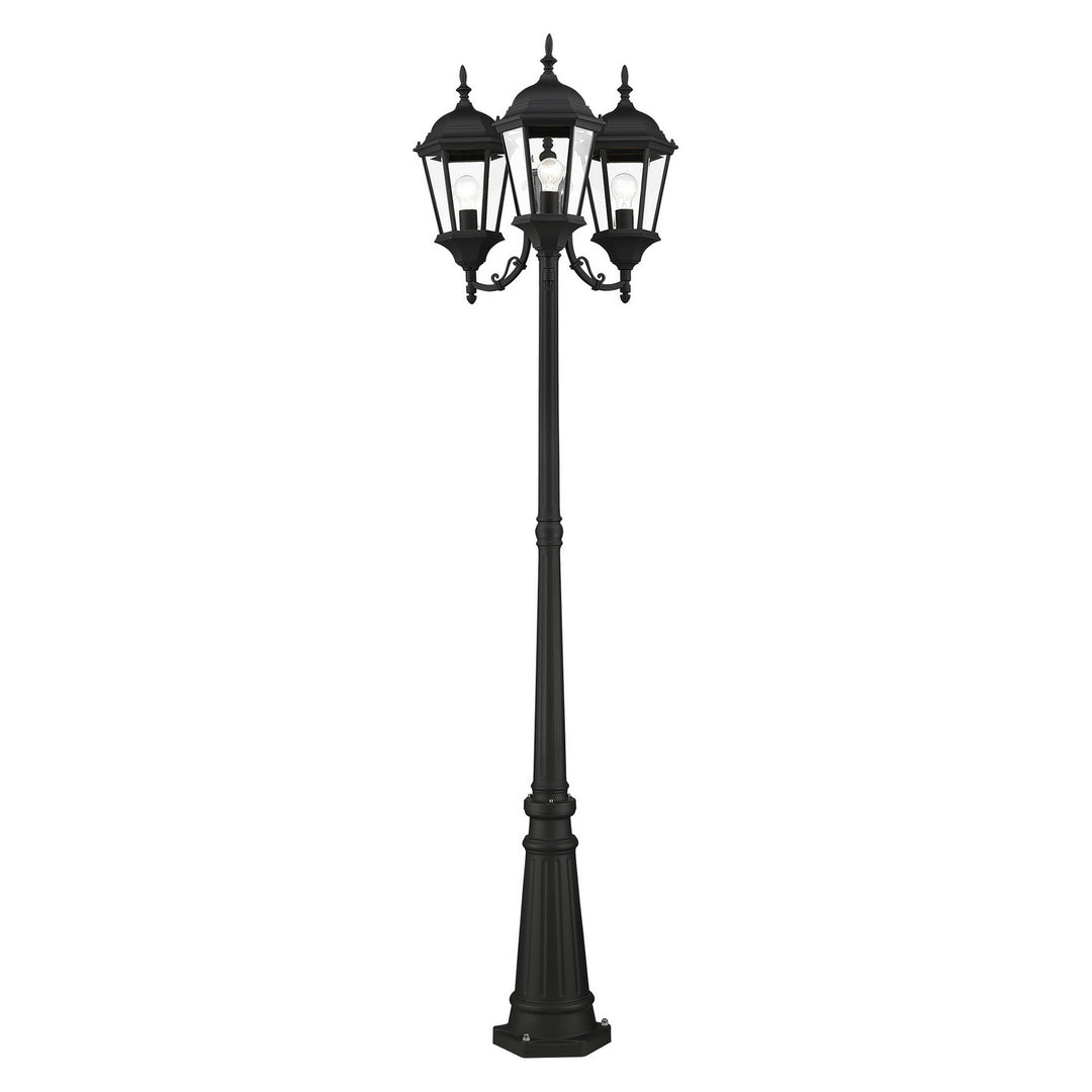Livex Lighting 7553-14  Hamilton Outdoor Textured Black