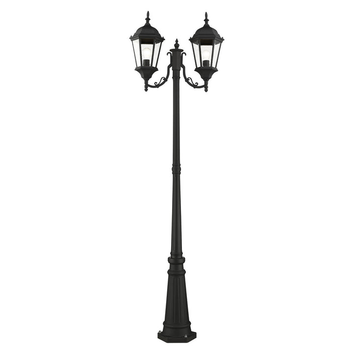 Livex Lighting 7554-14  Hamilton Outdoor Textured Black