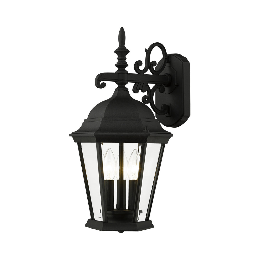 Livex Lighting 7560-14  Hamilton Outdoor Textured Black