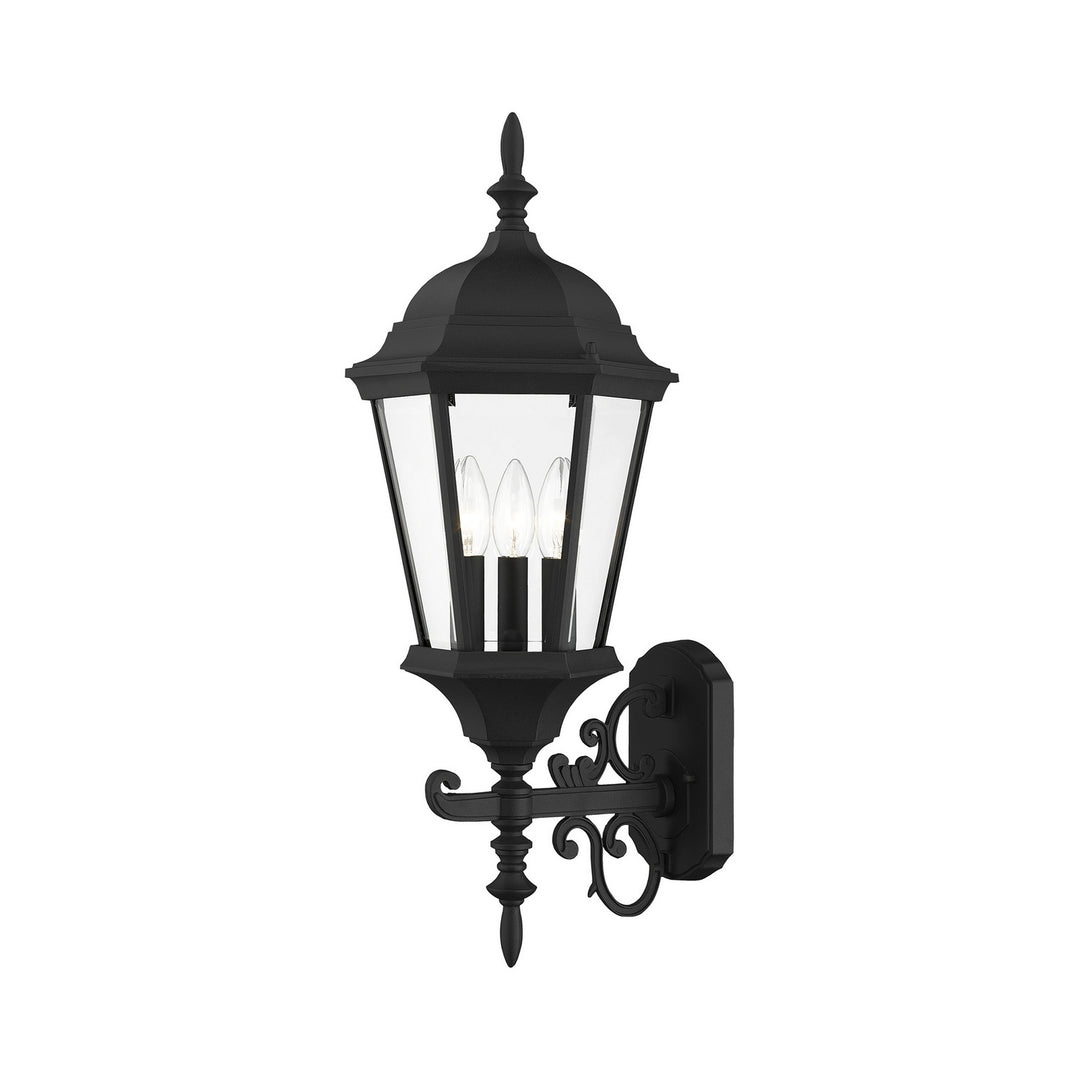 Livex Lighting 7561-14  Hamilton Outdoor Textured Black