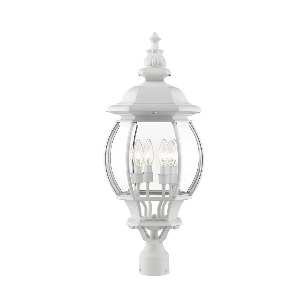 Livex Lighting 7703-13  Frontenac Outdoor Textured White