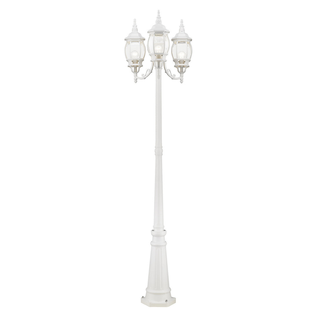 Livex Lighting 7710-13  Frontenac Outdoor Textured White