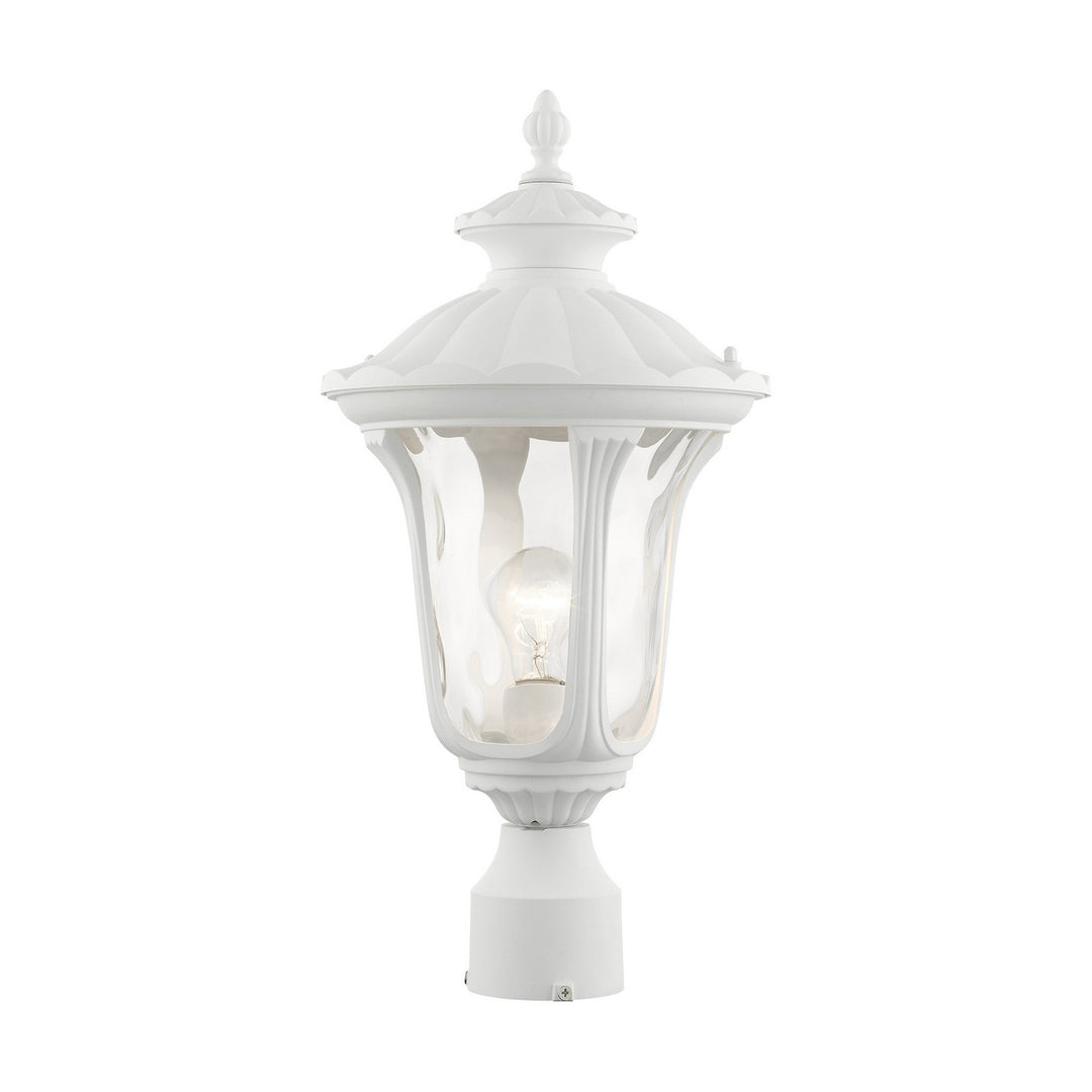 Livex Lighting 7855-13  Oxford Outdoor Textured White