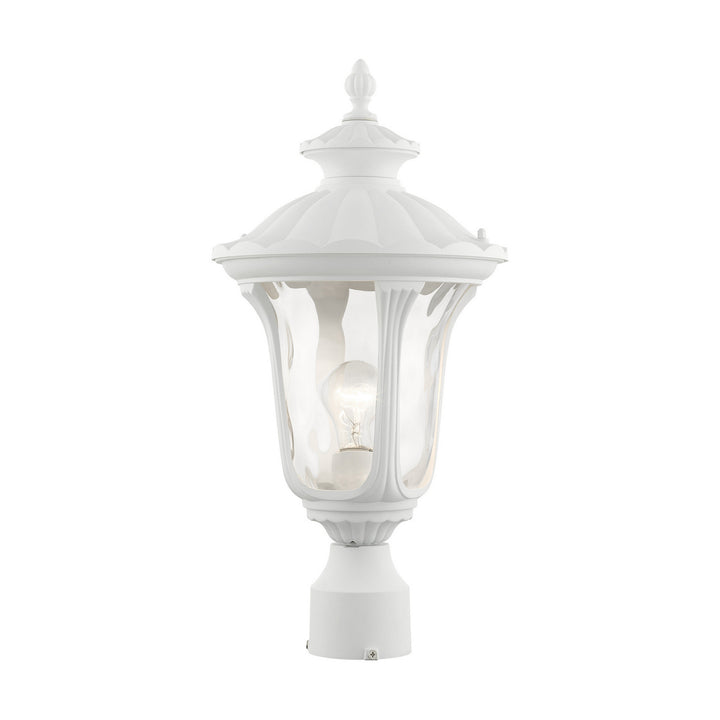 Livex Lighting 7855-13  Oxford Outdoor Textured White