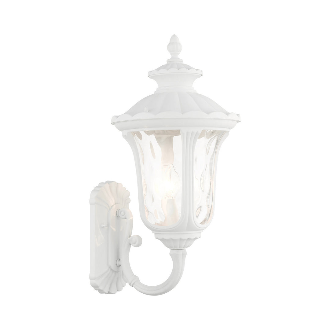 Livex Lighting 7856-13  Oxford Outdoor Textured White