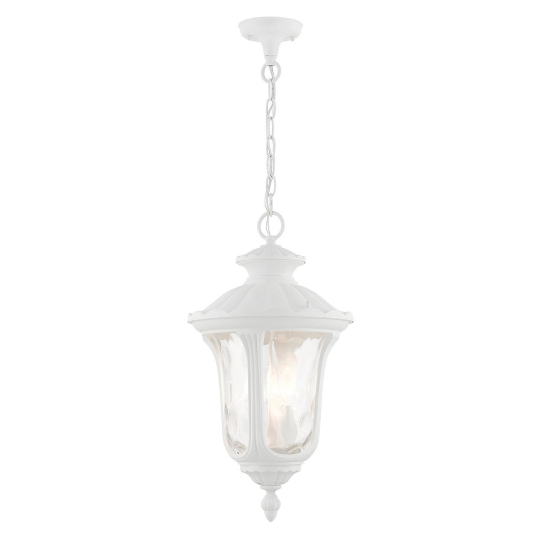 Livex Lighting 7858-13  Oxford Outdoor Textured White