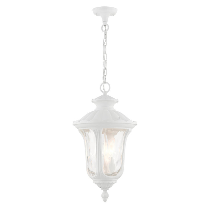Livex Lighting 7858-13  Oxford Outdoor Textured White