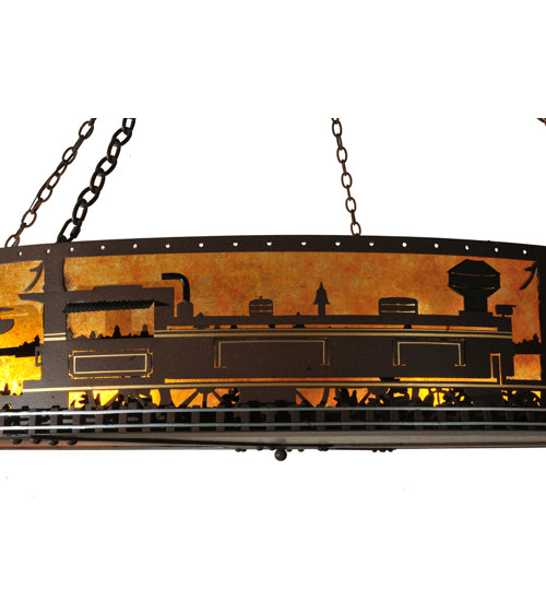 Meyda Tiffany Train 107264 Pendant Light - Cafe-Noir