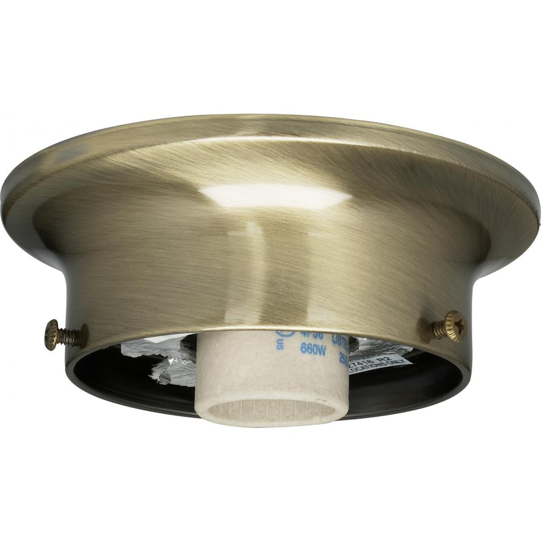 Satco Lighting 90-330   Utility Light Antique Brass