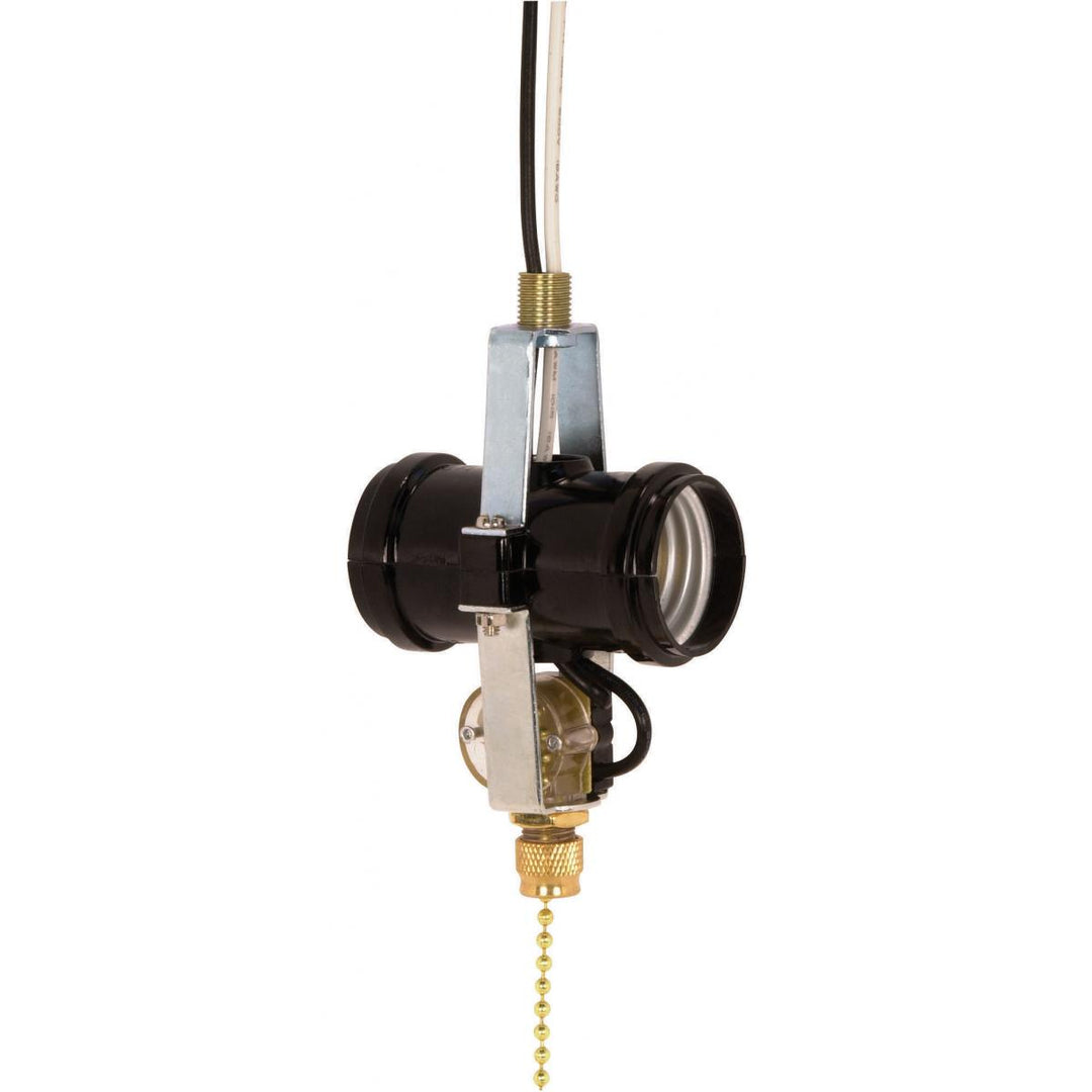 Satco Lighting 90-415   Home Decor Black / Brass