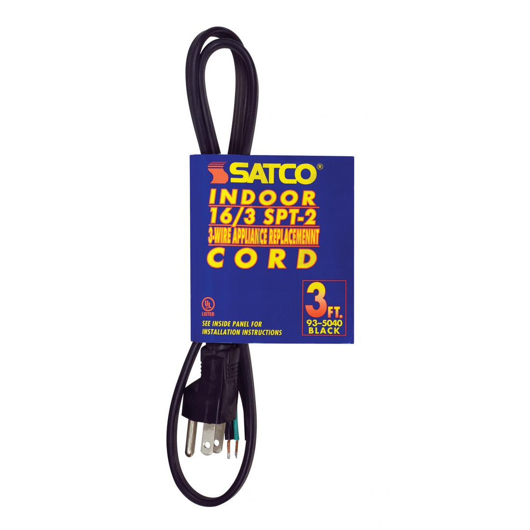 Satco Lighting 93-5040   Home Decor Black