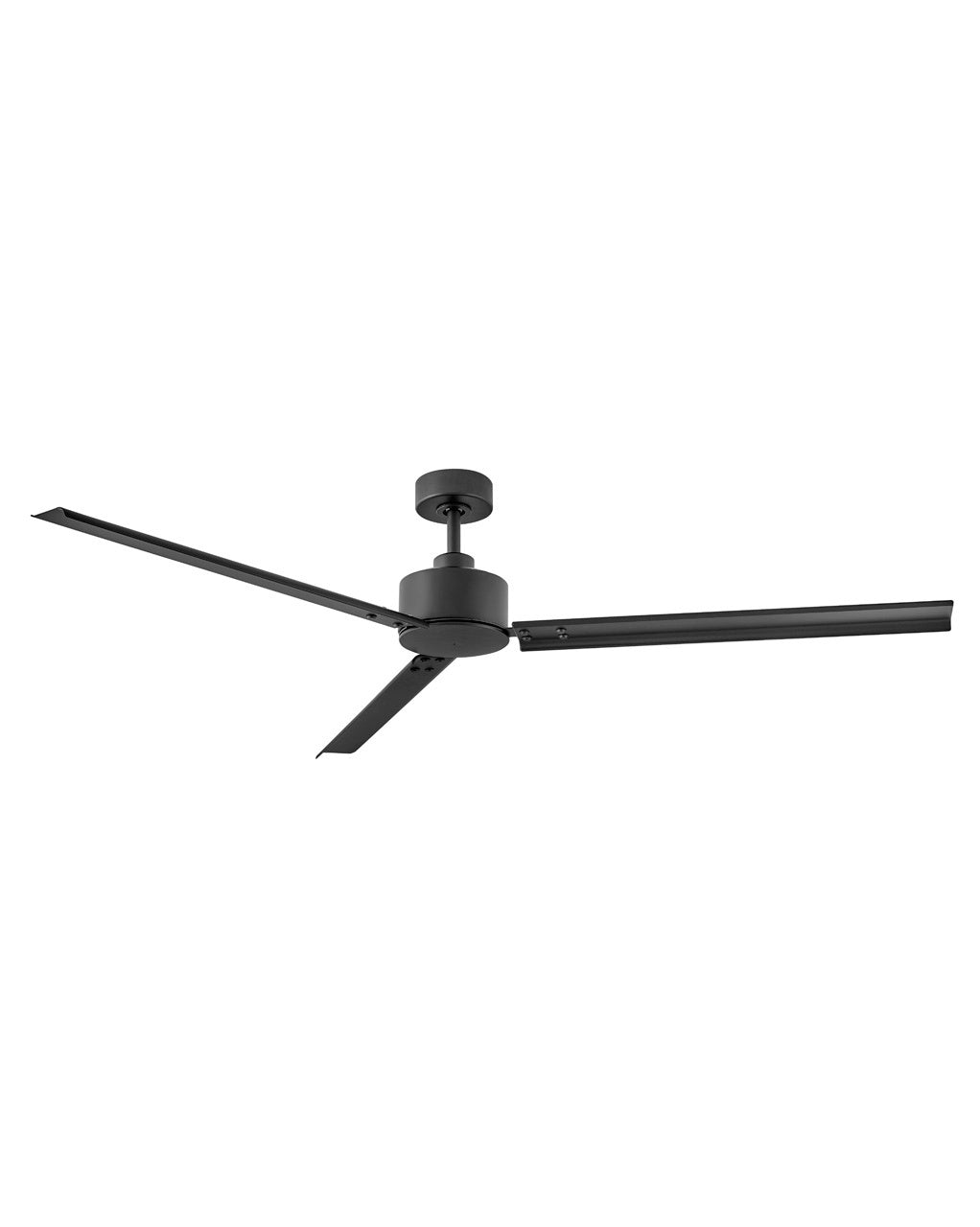 Hinkley Indy 900972FMB-NWA Ceiling Fan 72 - Matte Black, Matte Black/