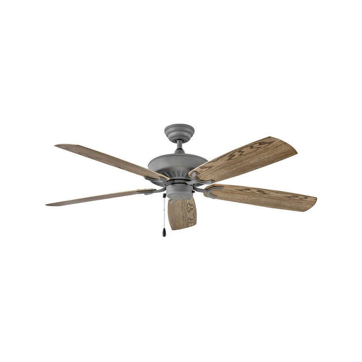 Hinkley Oasis 901660FGT-NWA Ceiling Fan 60 - Graphite, Driftwood/