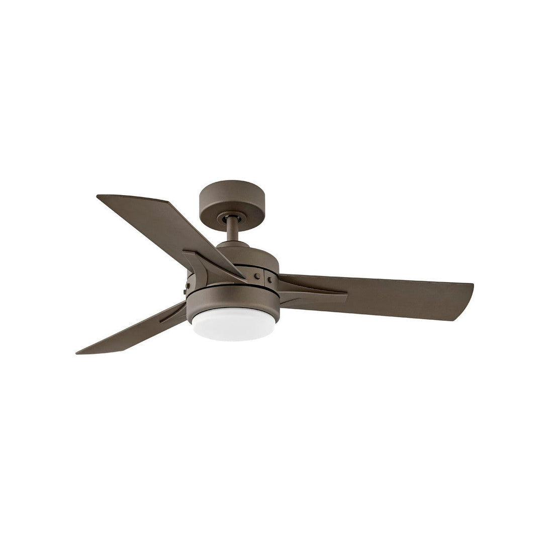 Hinkley Ventus 902844FMM-LIA Ceiling Fan 44 - Metallic Matte Bronze, Metallic Matte Bronze, Walnut/