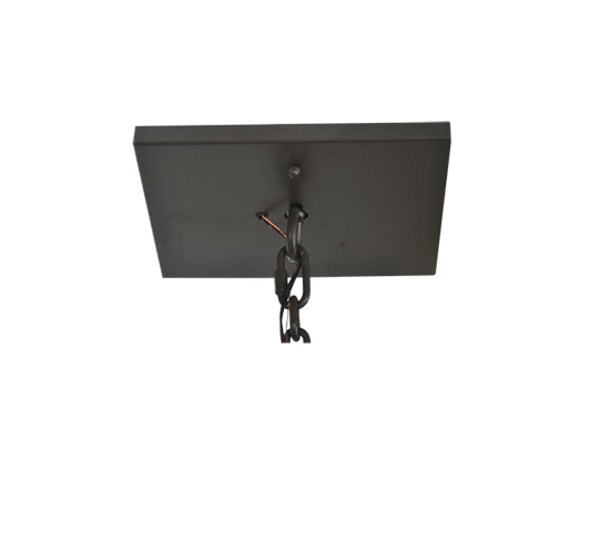 Meyda Tiffany Lighting 107374 Lone Pine Four Light Pendant Outdoor Bronze / Dark
