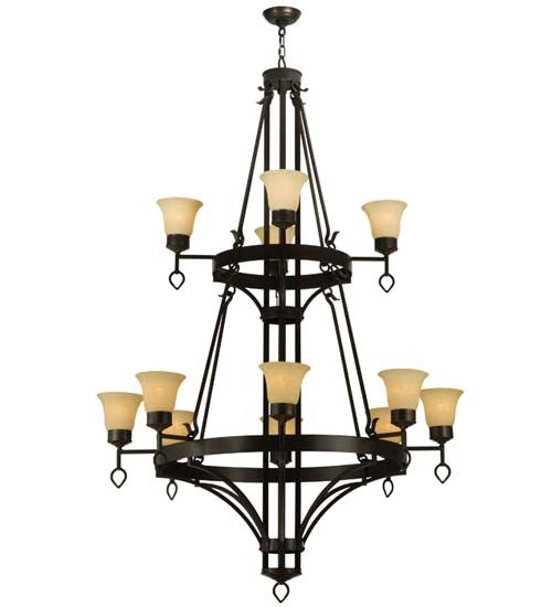 2nd Avenue Savino 01.0861.48.GL Chandelier Light - Gilded Tobacco