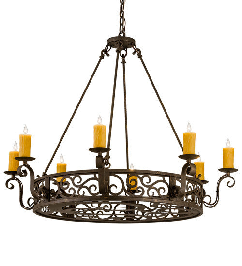 2nd Avenue Delano 01.0862.42.MOD Chandelier Light - Gilded Tobacco