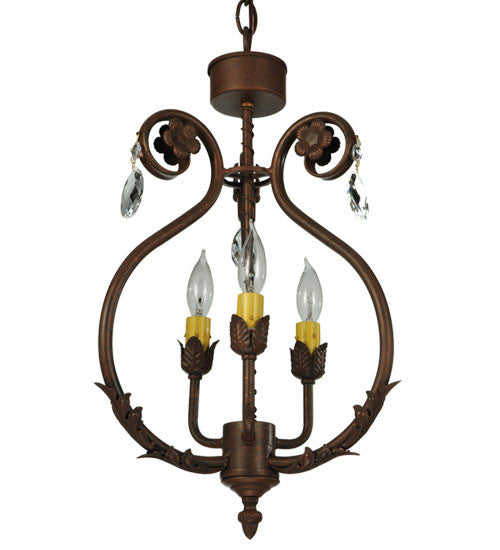 2nd Avenue Antonia 01.0986.12.X.MOD Chandelier Light - Antique Rust