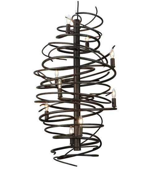 2nd Avenue Cyclone 01.1075.18.AIR Chandelier Light - Coffee Bean