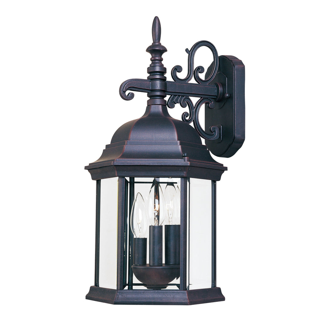 Maxim Lighting 1073CLEB  Builder Cast Outdoor Empire Bronze