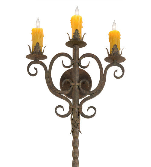 2nd Avenue Palmira 04.1194.3.112U Wall Sconce Light - Organic Rust