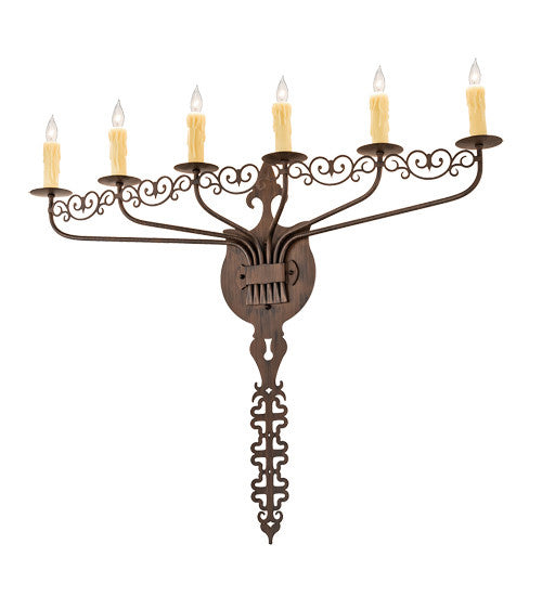 2nd Avenue Almonte 04.1465.6.210717 Wall Sconce Light - Classic Rust