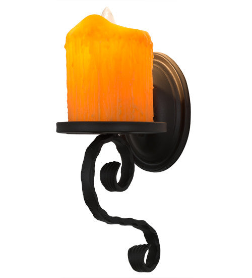 2nd Avenue Carpathian 1-0274087155-56 Wall Sconce Light - Wrought Iron