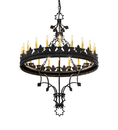 2nd Avenue Seville 1-0347191227-56 Chandelier Light - Wrought Iron